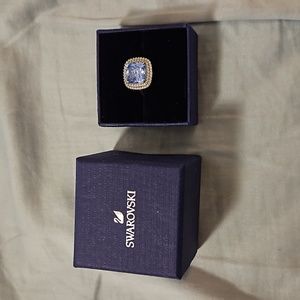 Swarovski crystal ring